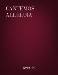 cover A Cantemos Alleluia SAB choral sheet music cover